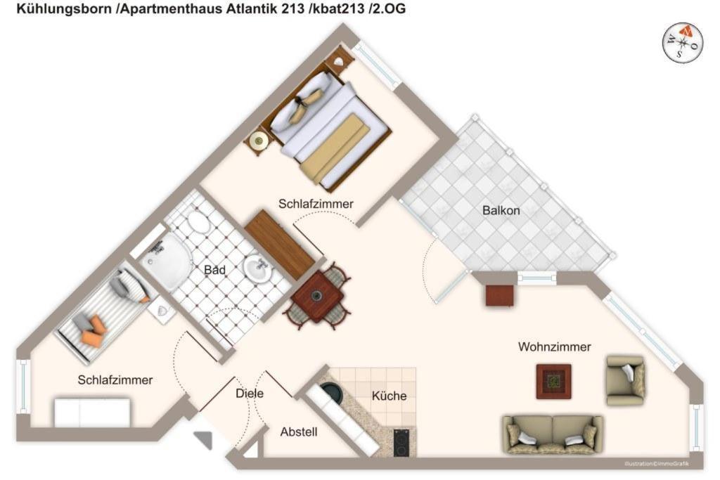 Apartmenthaus Atlantik Apartmenthaus Atlantik 213 Ostseebad Kühlungsborn Kültér fotó